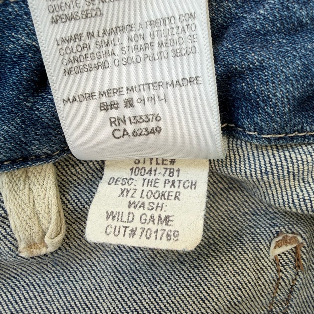 MOTHER The Patch XYZ Looker High Rise Skinny Jeans 30 - Picture 11 of 12